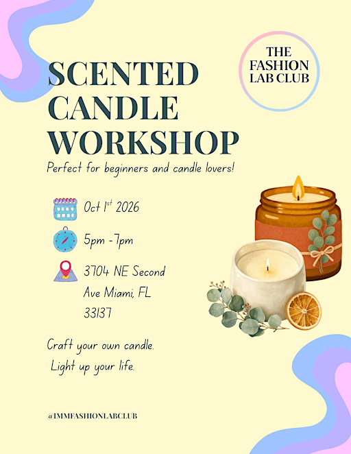 Scented candle workshop