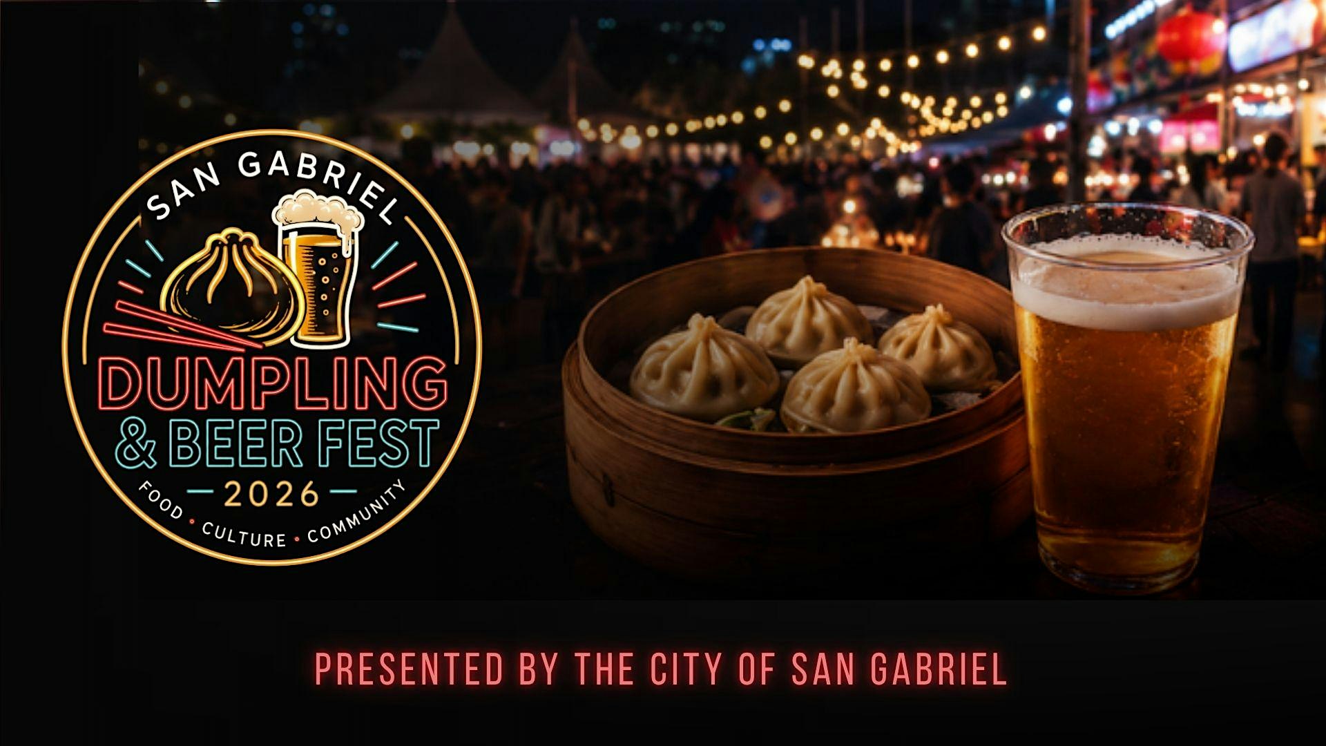 City of San Gabriel Dumpling & Beer Fest