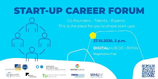 The Start-up Career Forum - This is the place to join a start-up!