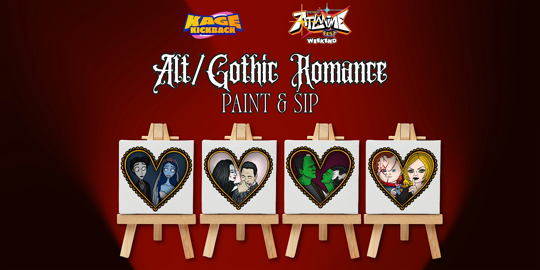 Alt/ Gothic Romance Paint Night | Atlanime