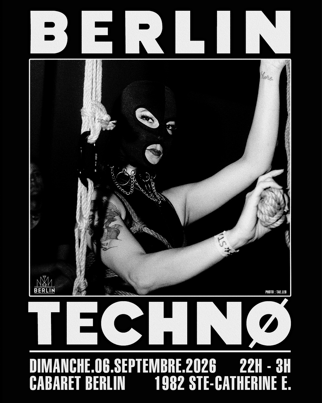 BERLIN TECHNO - LABOUR DAY WEEKEND 2026