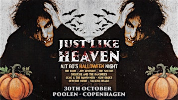 Just Like Heaven: Alt 80's Halloween Early Club (Copenhagen)