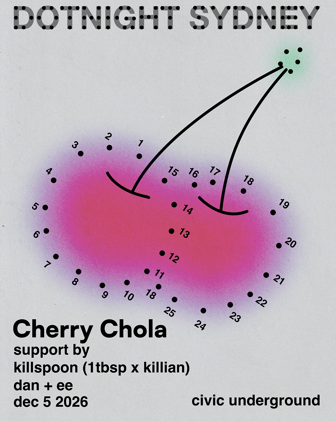 dotnight sydney feat. cherry chola, killspoon (1tbsp + Killian), dan+ee
