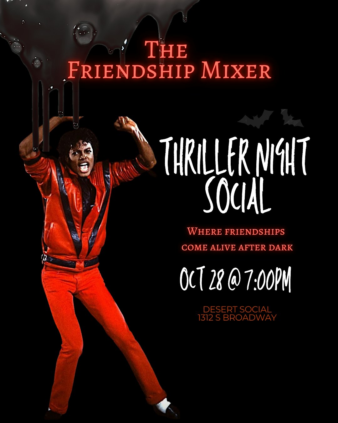 The Friendship Mixer: Thriller Night Social