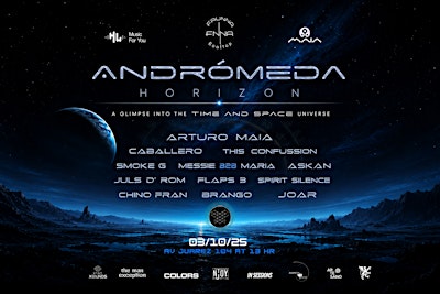 ANDROMEDA HORIZON , A Glimpse into the  TIME & SPACE Universe