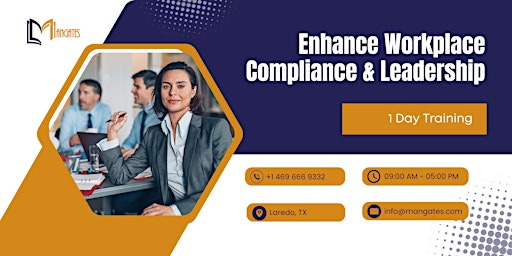 Enhance Workplace Compliance & Leadership – 1 Day Training in Laredo, TX