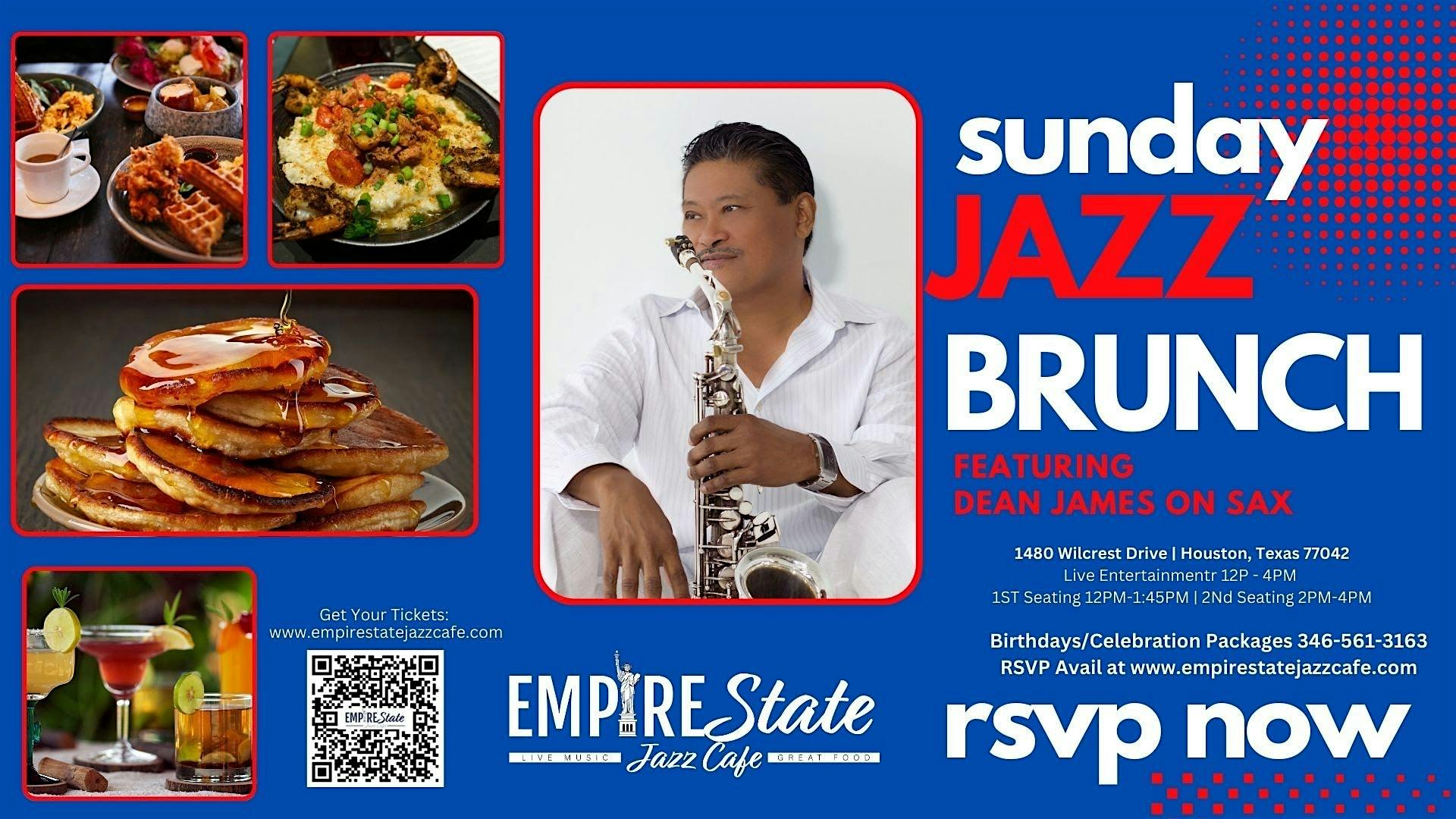 Sunday Jazz Brunch w/ Dean James (2pm Seating)