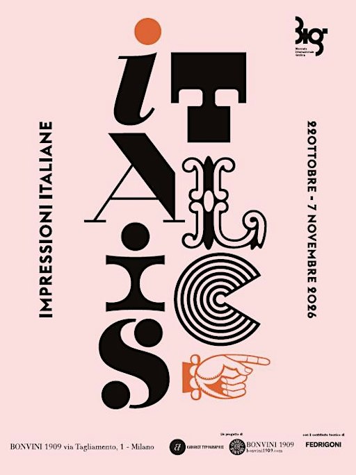 Visita guidata Tipografia Bonvini 1909 e Italics | domenica