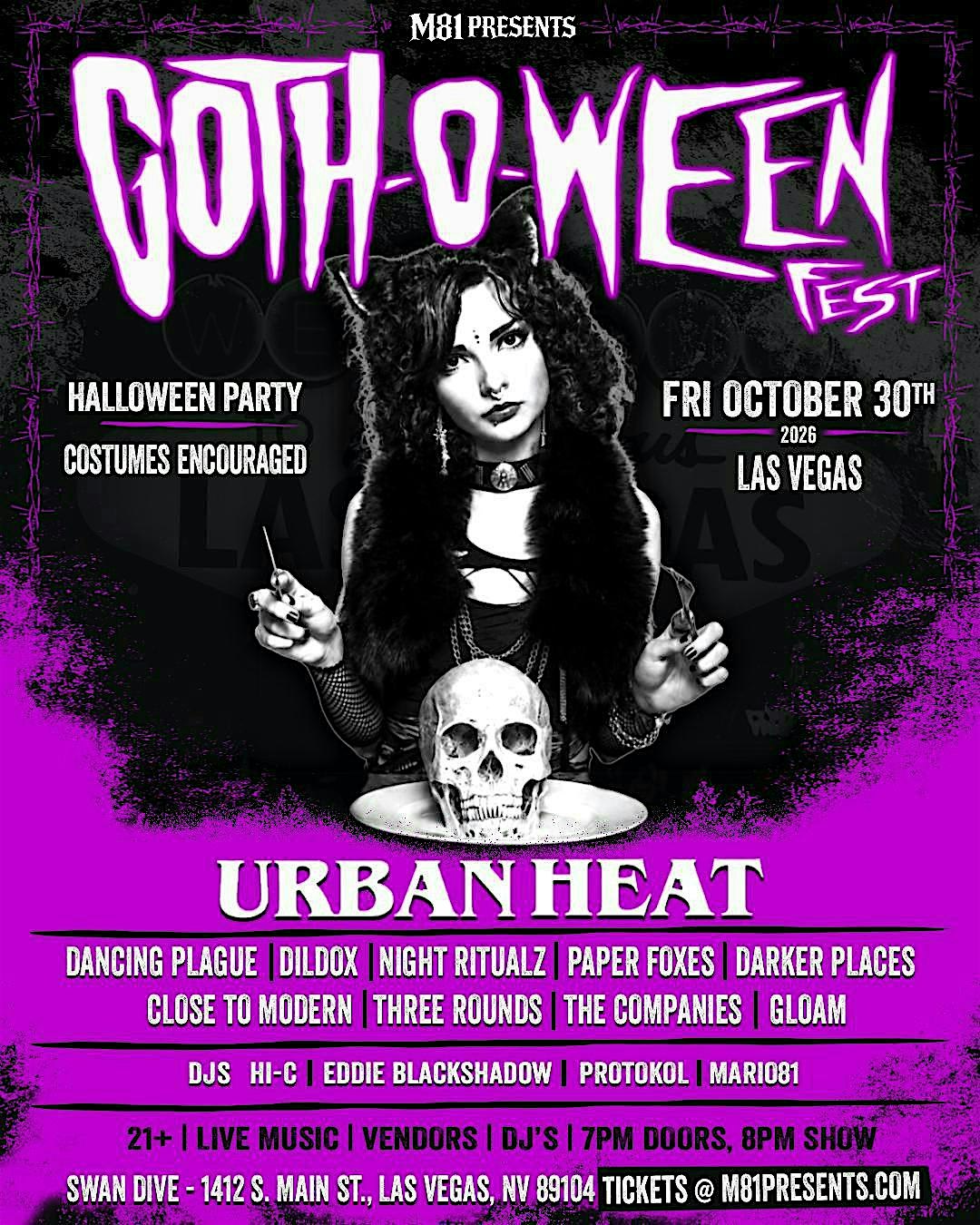 GOTH O WEEN FEST 2026- LAS VEGAS