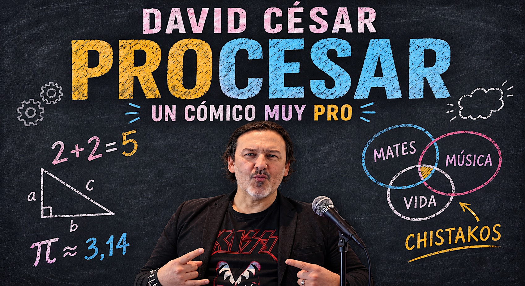 PROCESAR con David Cesar un cómico muy PRO