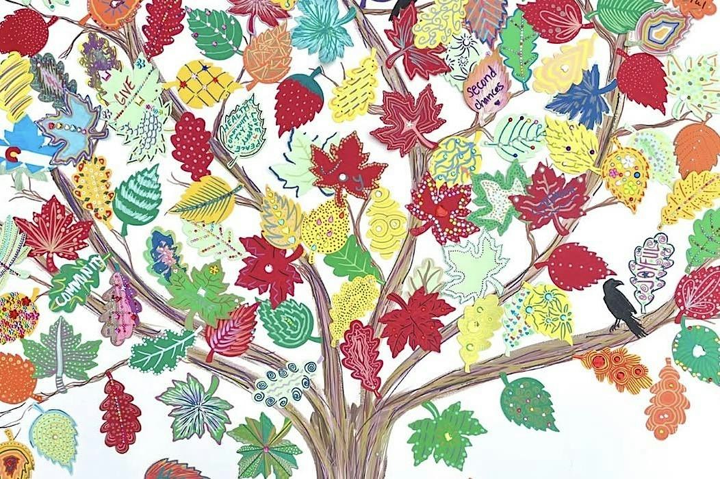 Gratitude Trees| Creative Art Social at BookGive