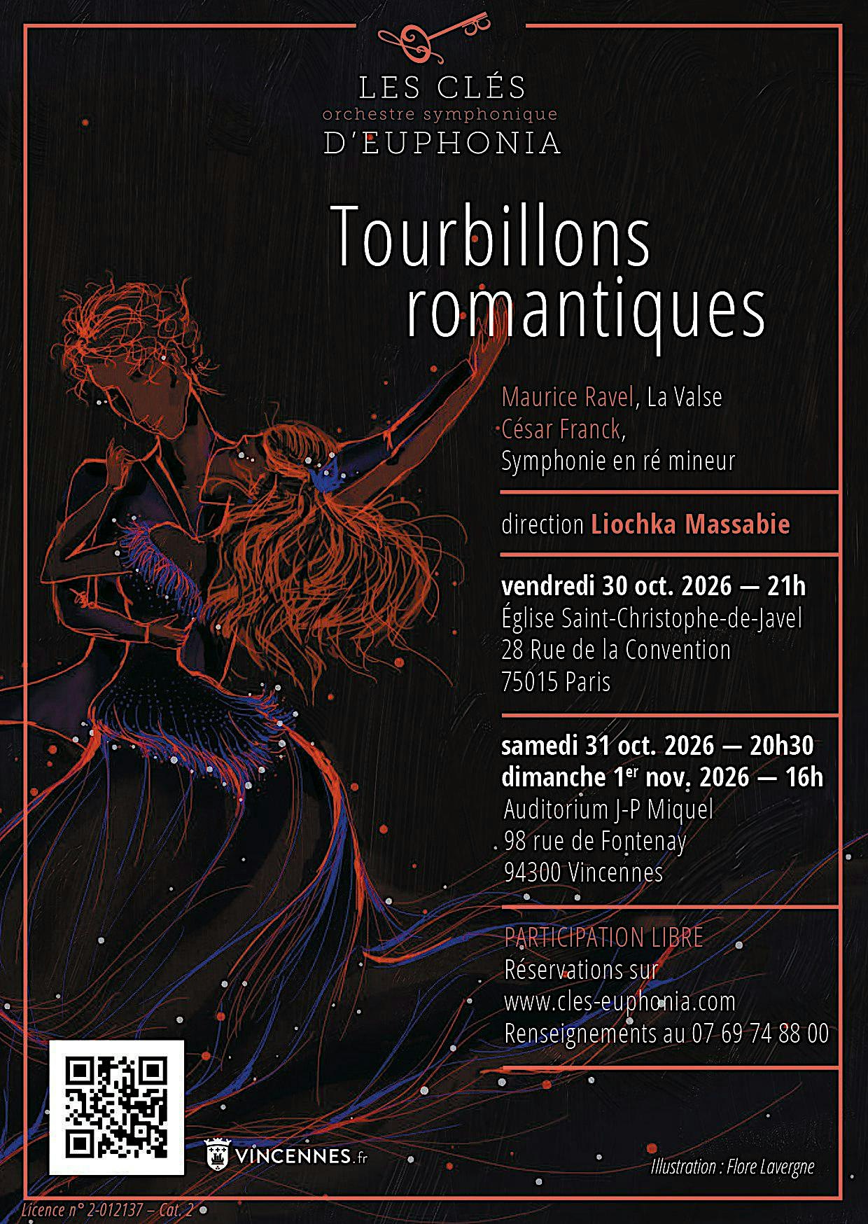 Concert les Clés d'Euphonia - Paris - 30 octobre 2026