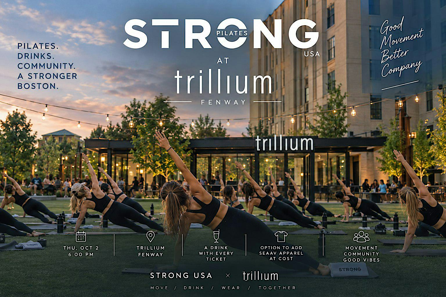STRONG Pilates x Trillium Fenway