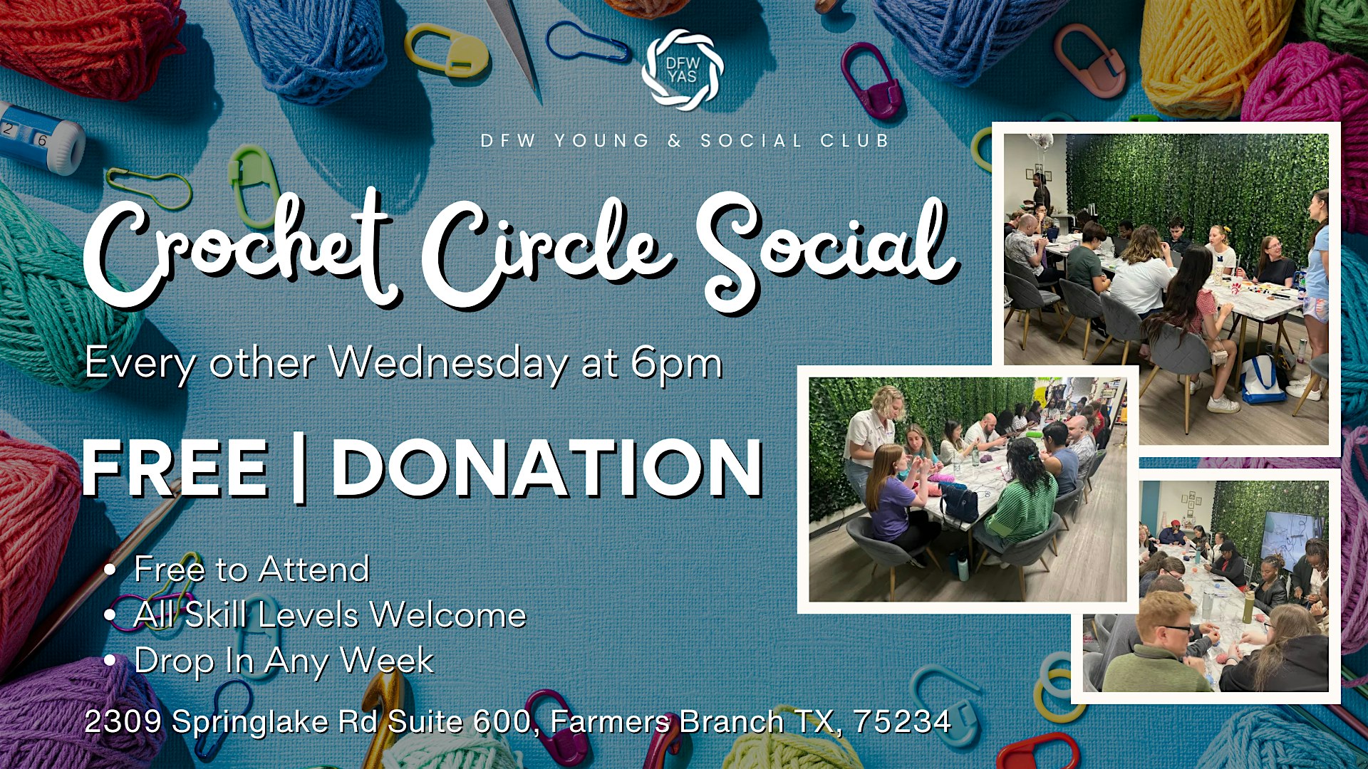 Crochet Circle Social