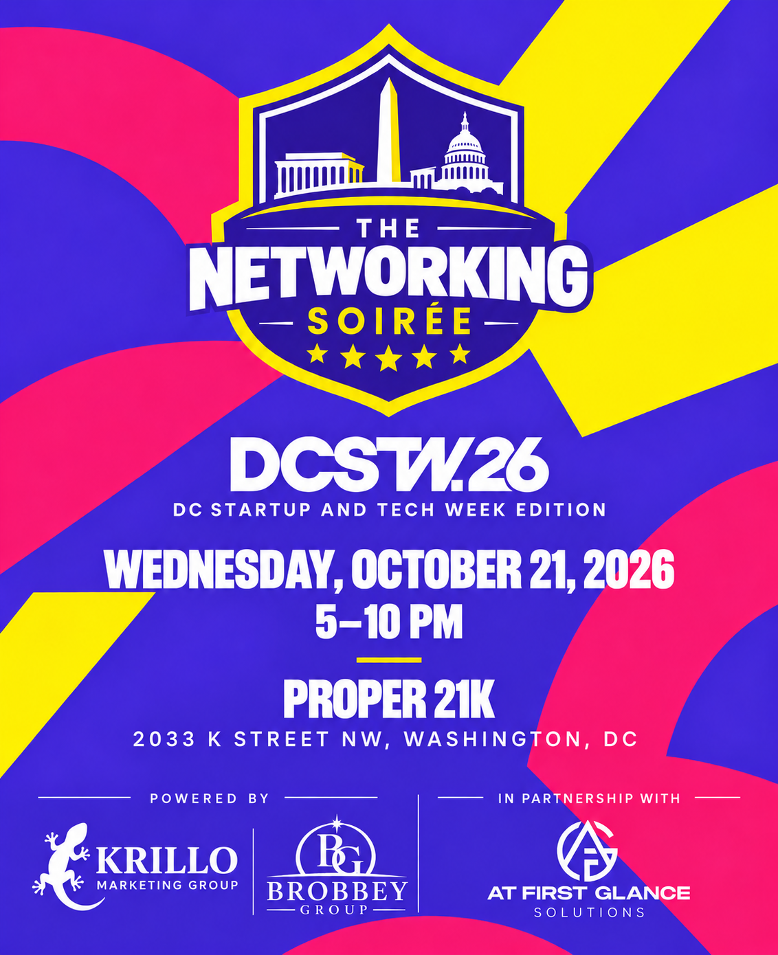 Networking Soirée - DC Startup Week Edition