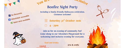 Markfield Inclusive Bonfire Party