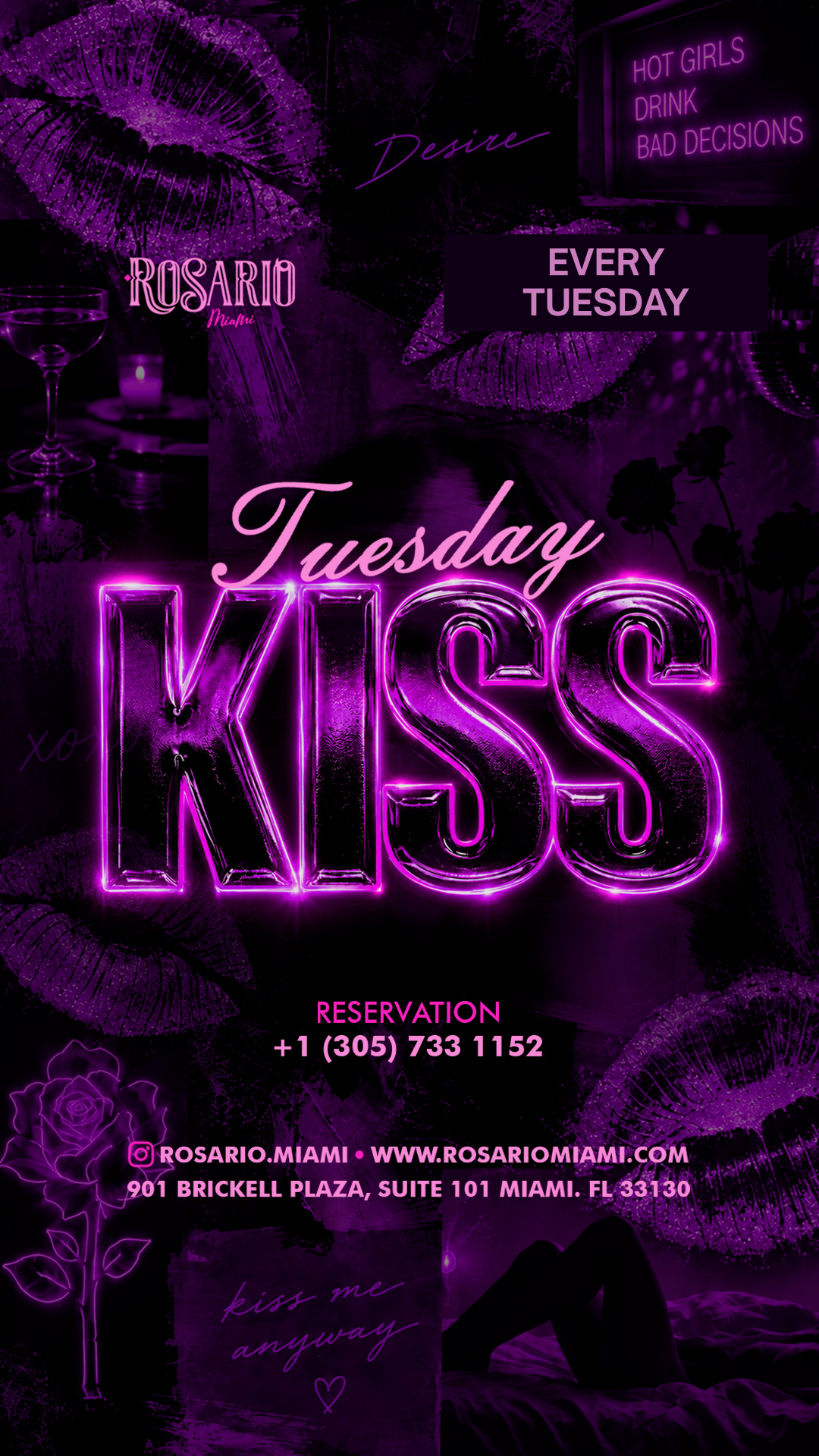 TUESDAY KISS - Rosario Miami