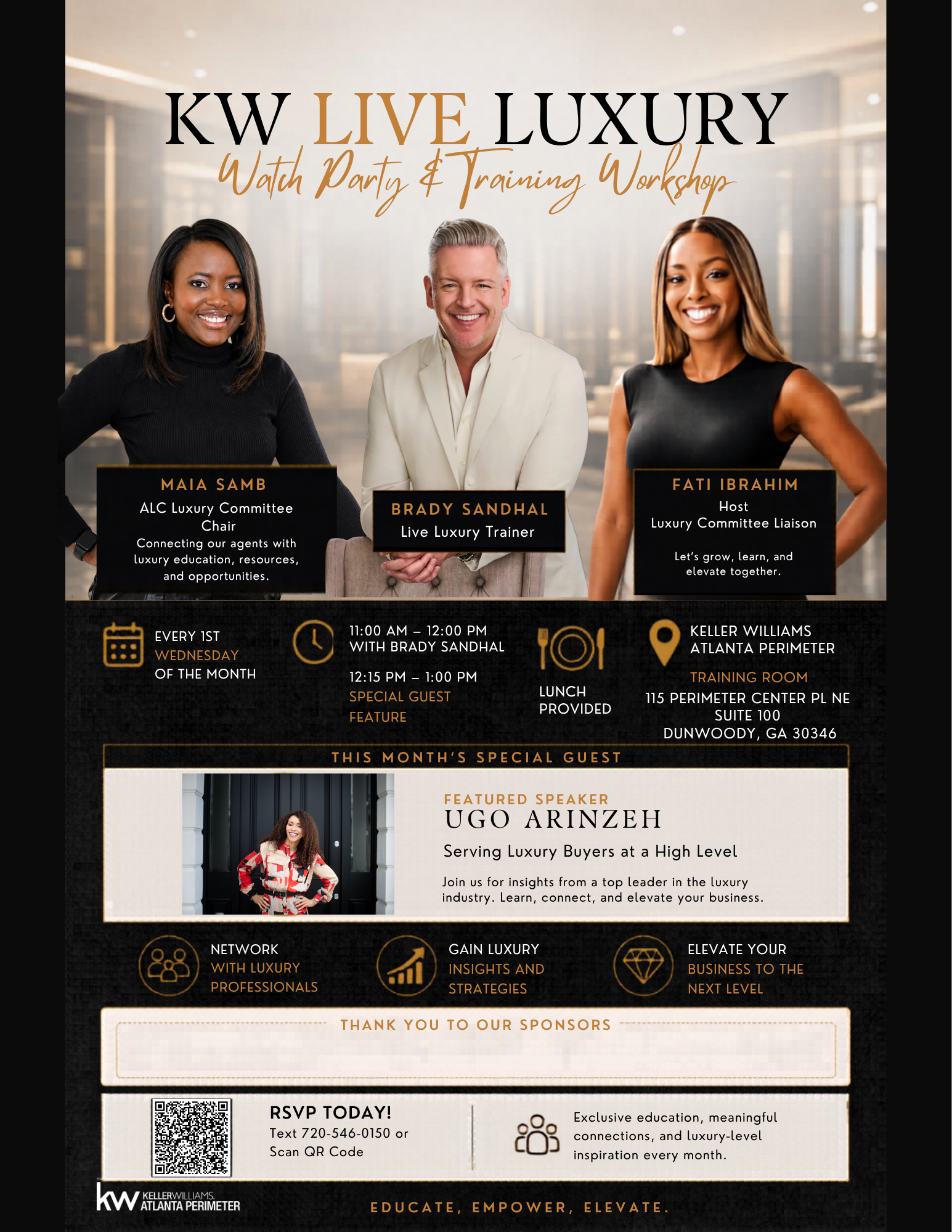 KW Live Luxury Training Featuring Guest Speaker from London!