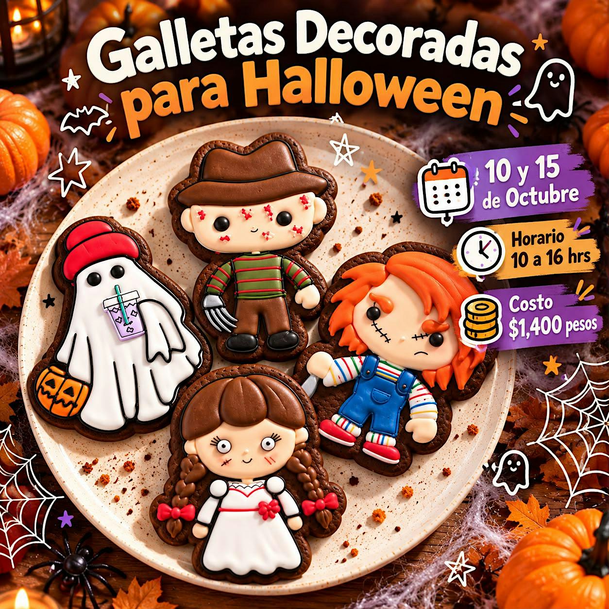Halloween Cookies Galletas decoradas