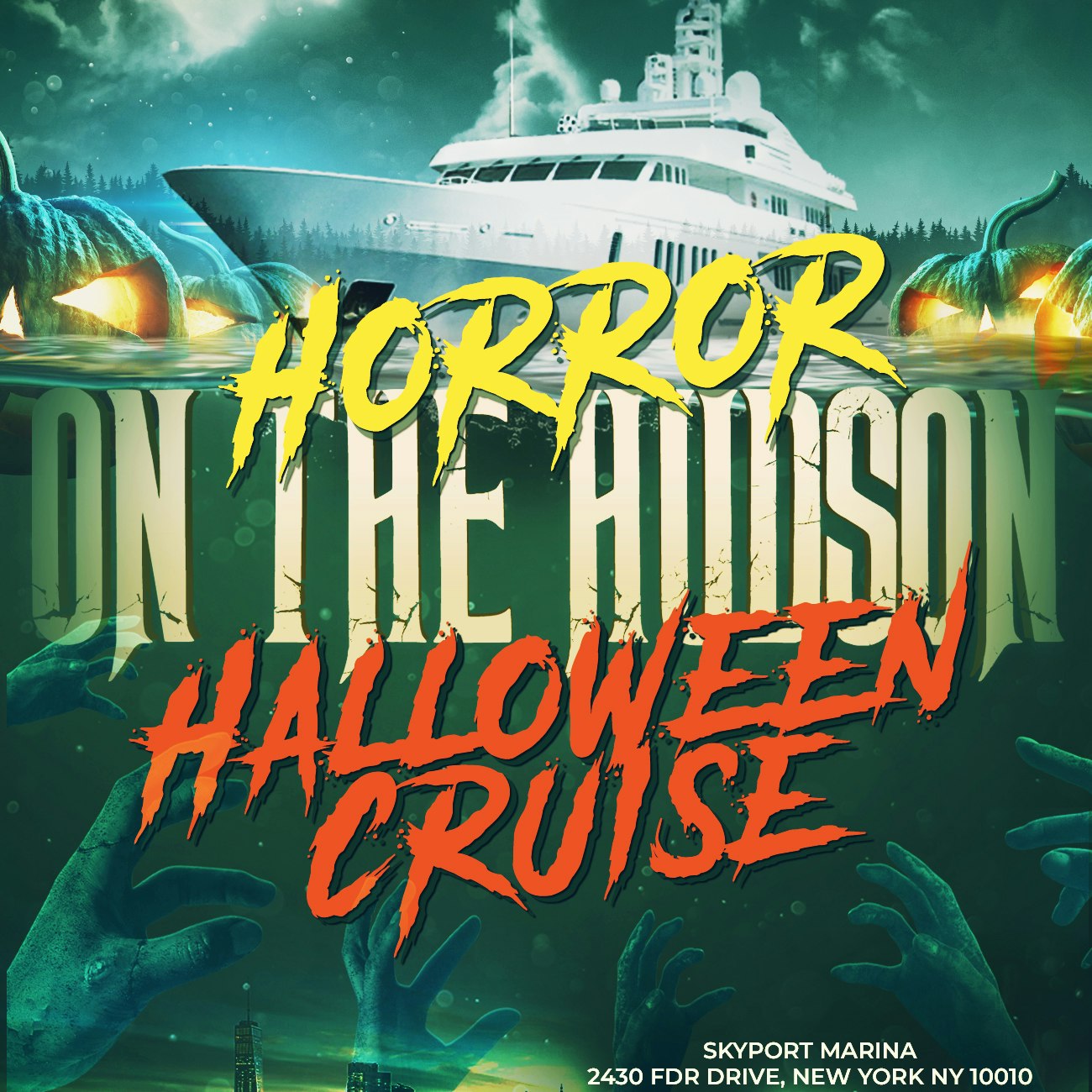 Horror on the Hudson Halloween Yacht Booze Cruise