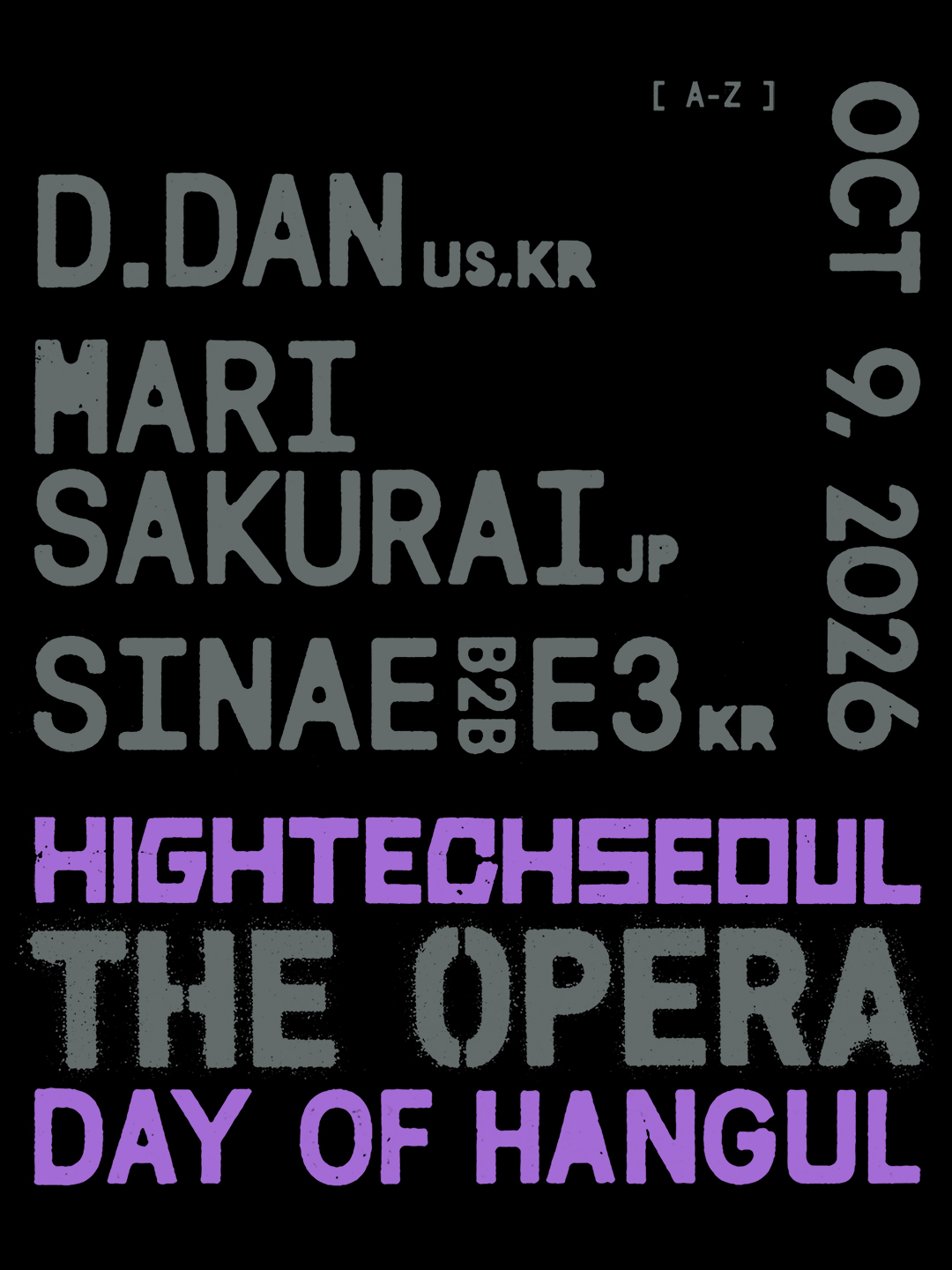 HIGH-TECH SEOUL day of HANGUL