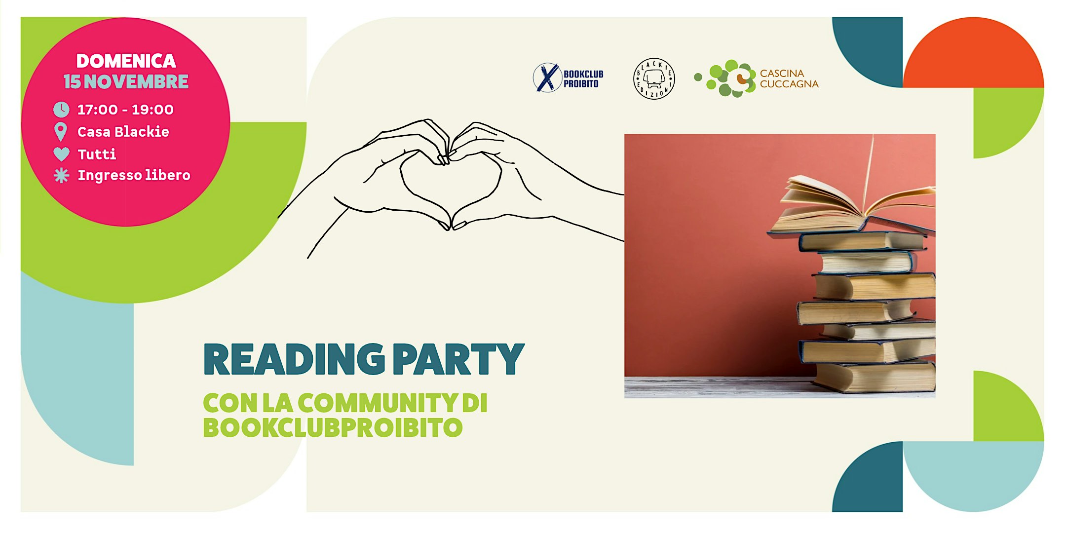 Reading Party con la community di bookclubproibito