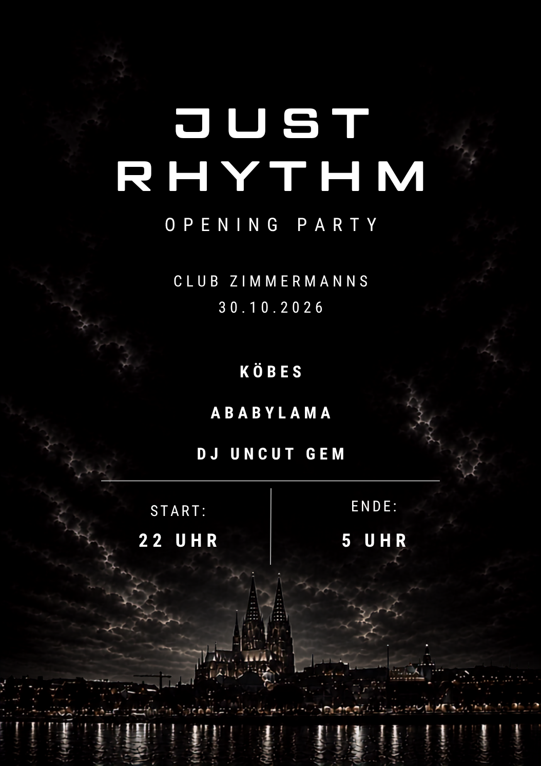 Just Rhythm - Opening Party