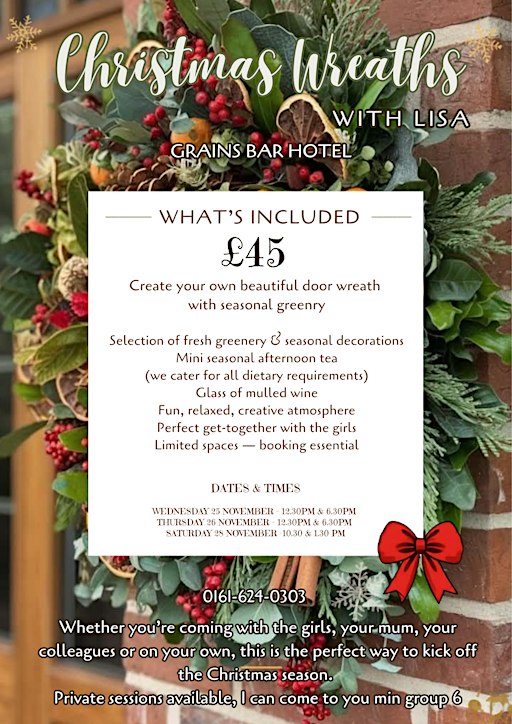 Christmas Wreath‑Making with Lisa