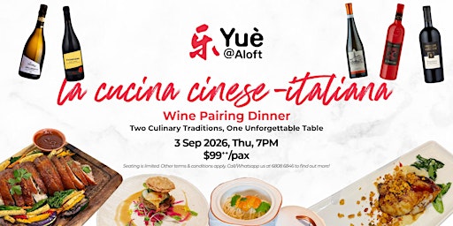 La Cucina Cinese-Italiana Wine Pairing Dinner