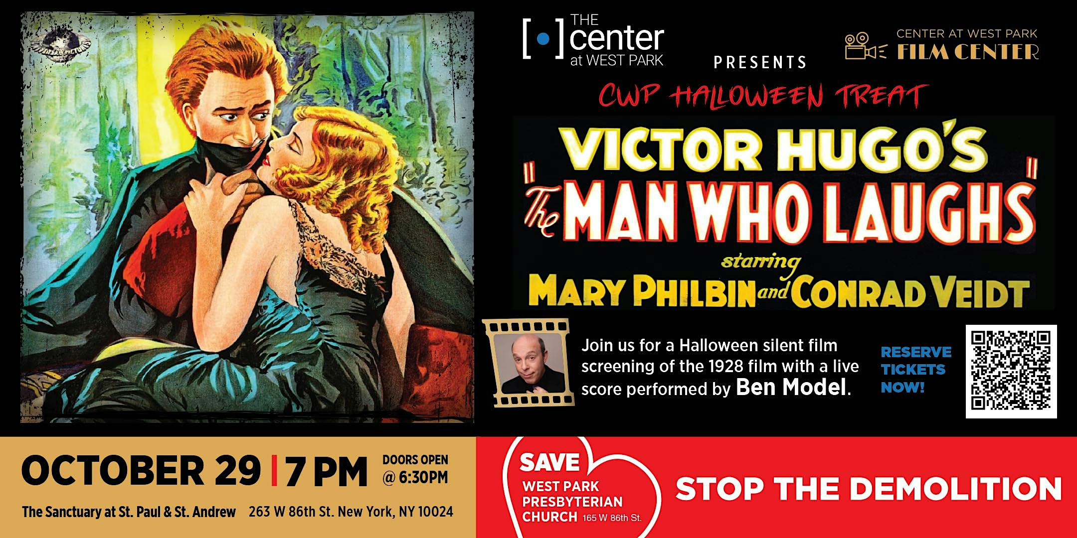 CWP Halloween Treat: The Man Who Laughs