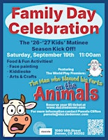 Dazzle Family Day Celebration - the '26/'27 Kids' Matinee Season Kick Off!