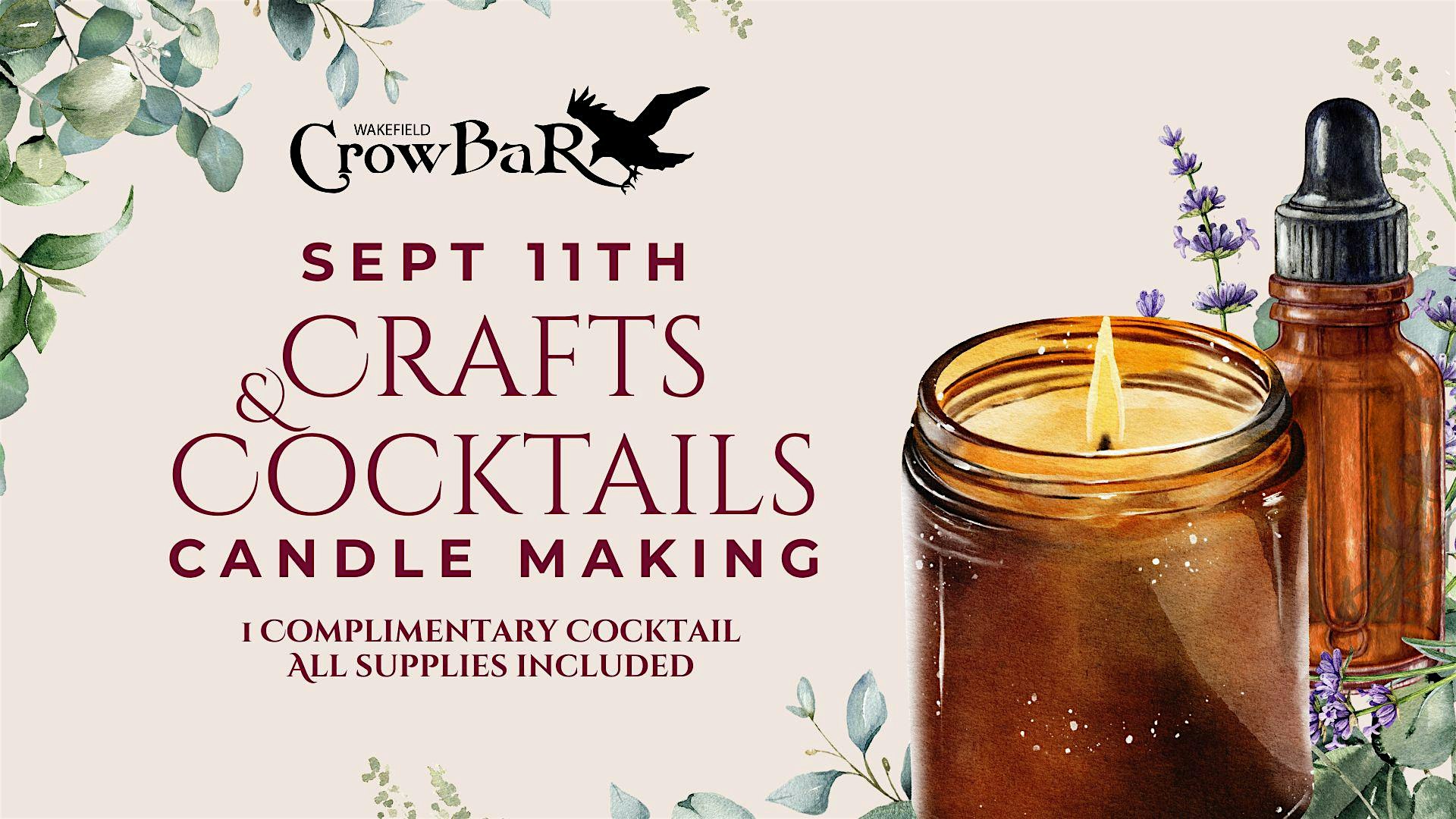 Crafts & Cocktails: Candle Making
