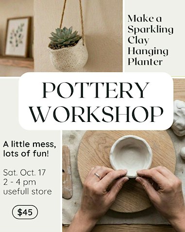 Make a Sparkling Hanging Planter
