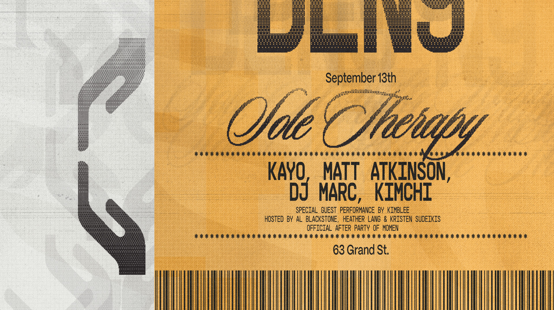 Sole Therapy - KAYO, Matt Atkinson, DJ Marc, Kimchi + Performance by Kimblee - Dead Letter No.9