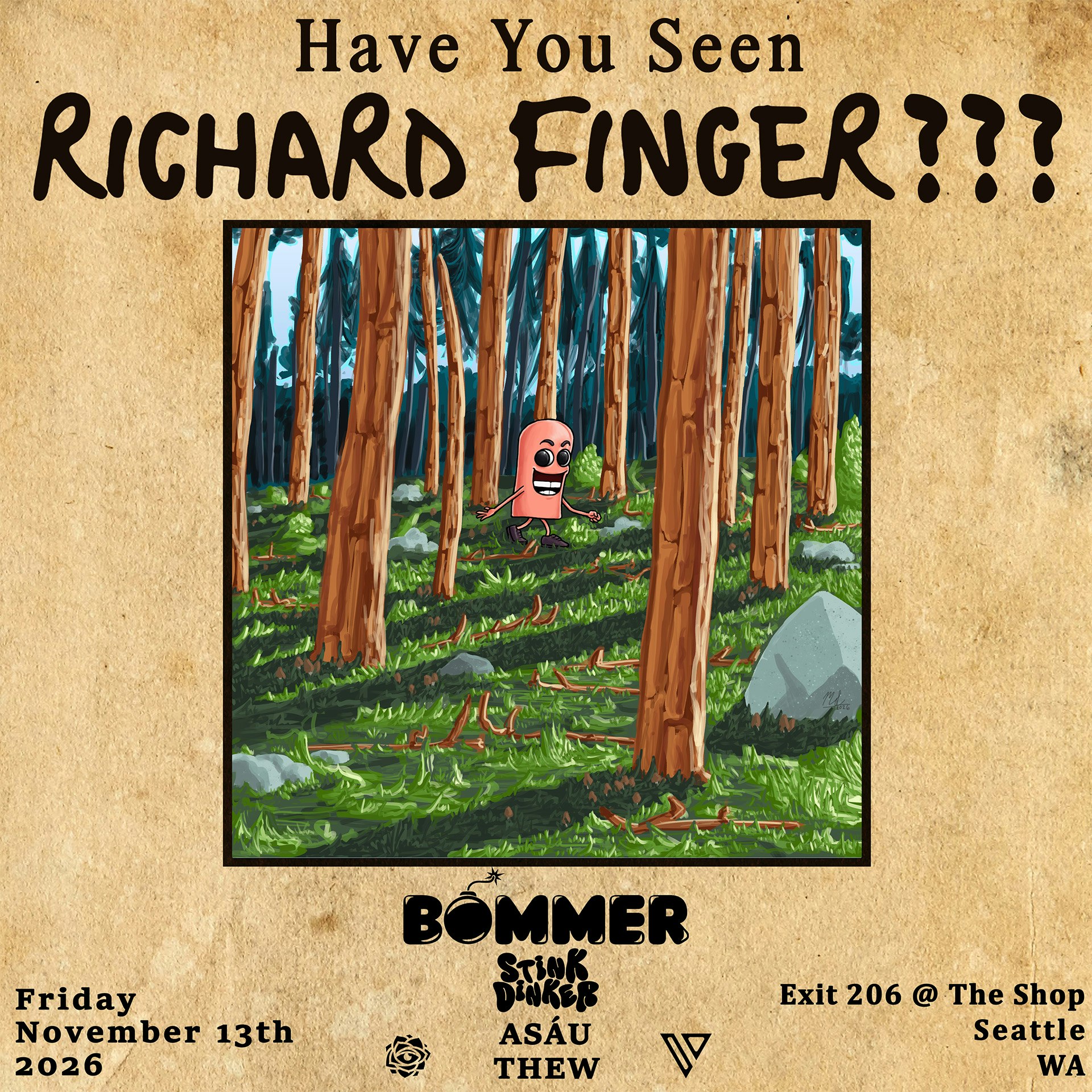 RICHARD FINGER at Exit 206