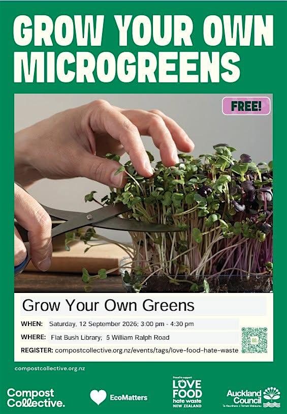 Grow your own Microgreens Workshop