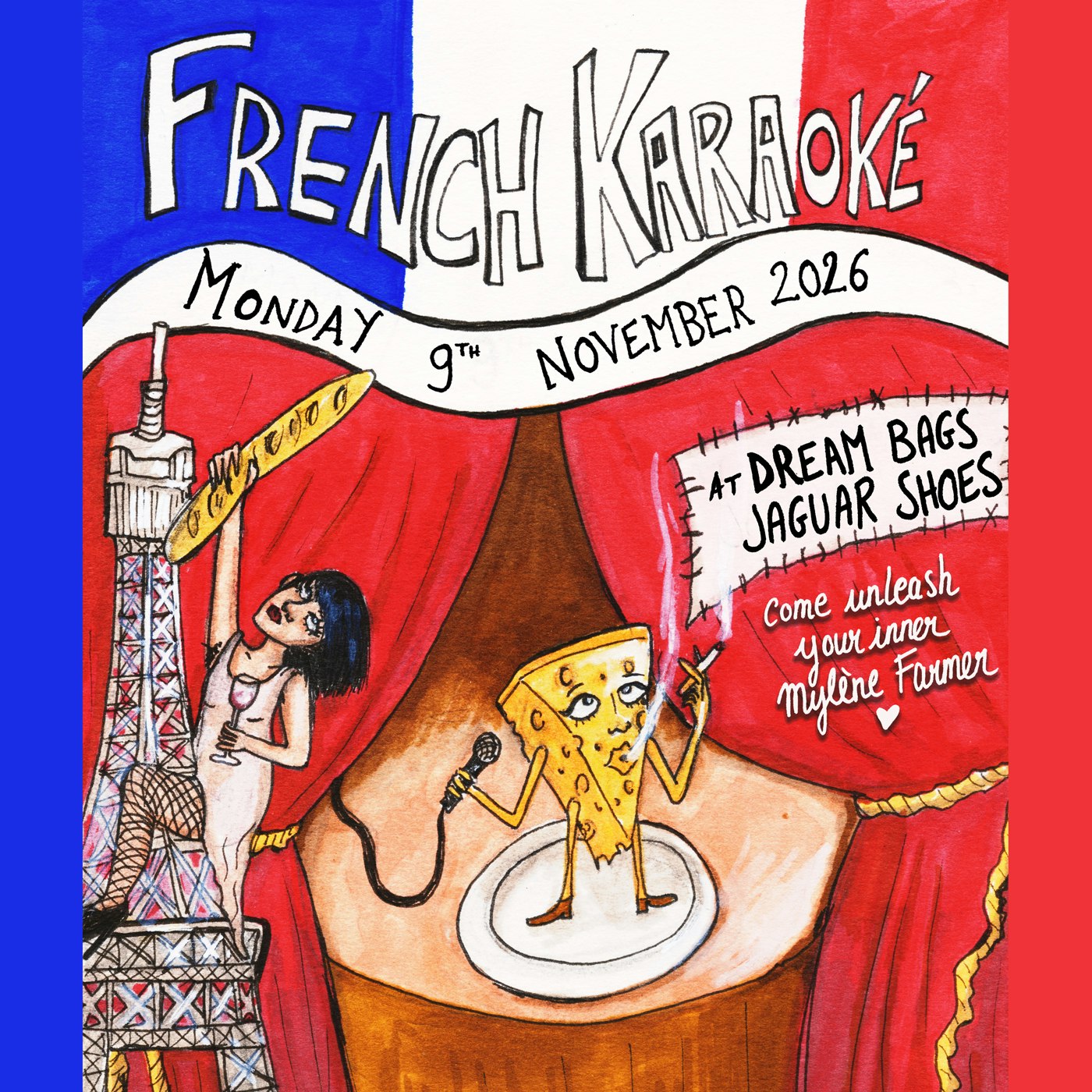 FRENCH KARAOKE AT DREAM BAGS JAGUAR SHOES