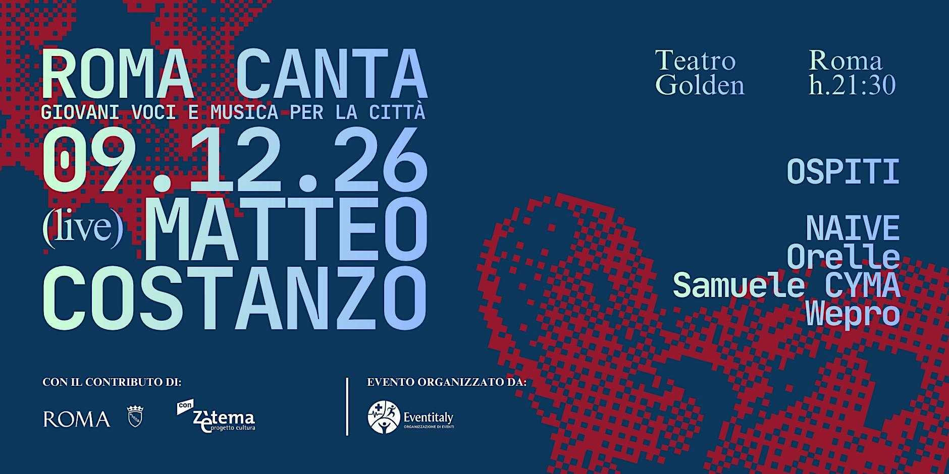 Matteo Costanzo live @ Teatro Golden
