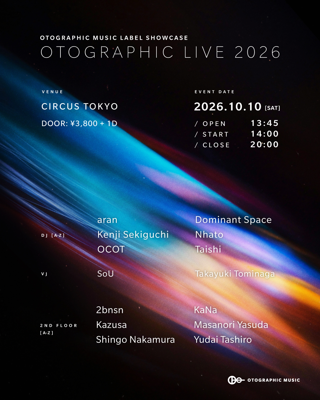 Otographic Live 2026