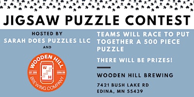 Team Jigsaw Puzzle Contest at Wooden Hill Brewing - October 2026
