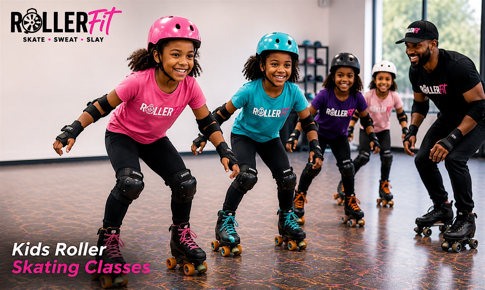 Kids Roller Skating Class in Atlanta | Fun & Skill-Building for Ages 5+