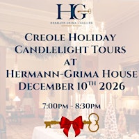 Creole Holiday Candlelight Tours at Hermann-Grima House