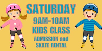 Skate Skills Training Class for Kids Ages Three Plus