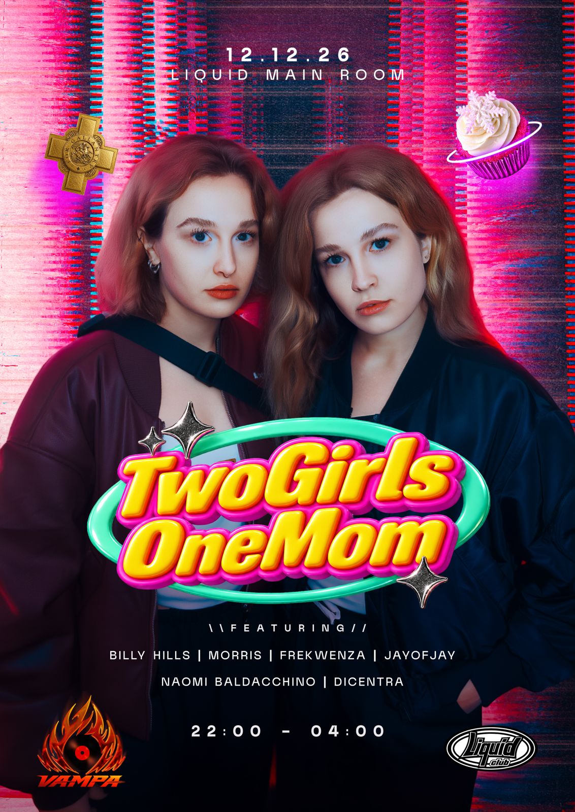 two girls one mom