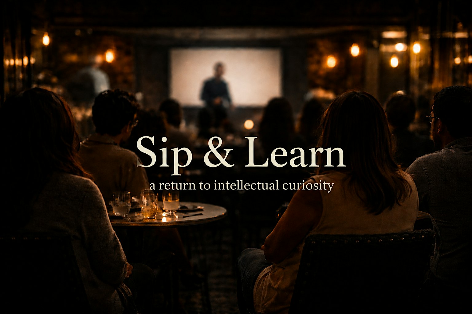 Sip & Learn: "Real Men Don’t Scratch Like That"