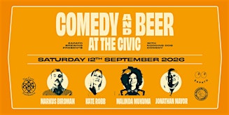 Zapato Presents  Comedy + Beer  #4 At The Civic