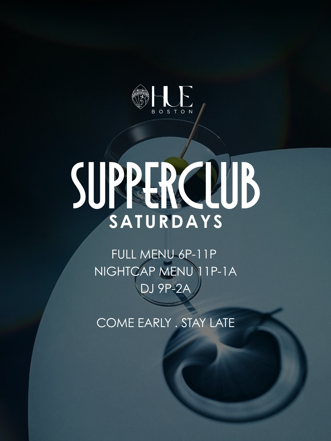 SUPPERCLUB SATURDAYS