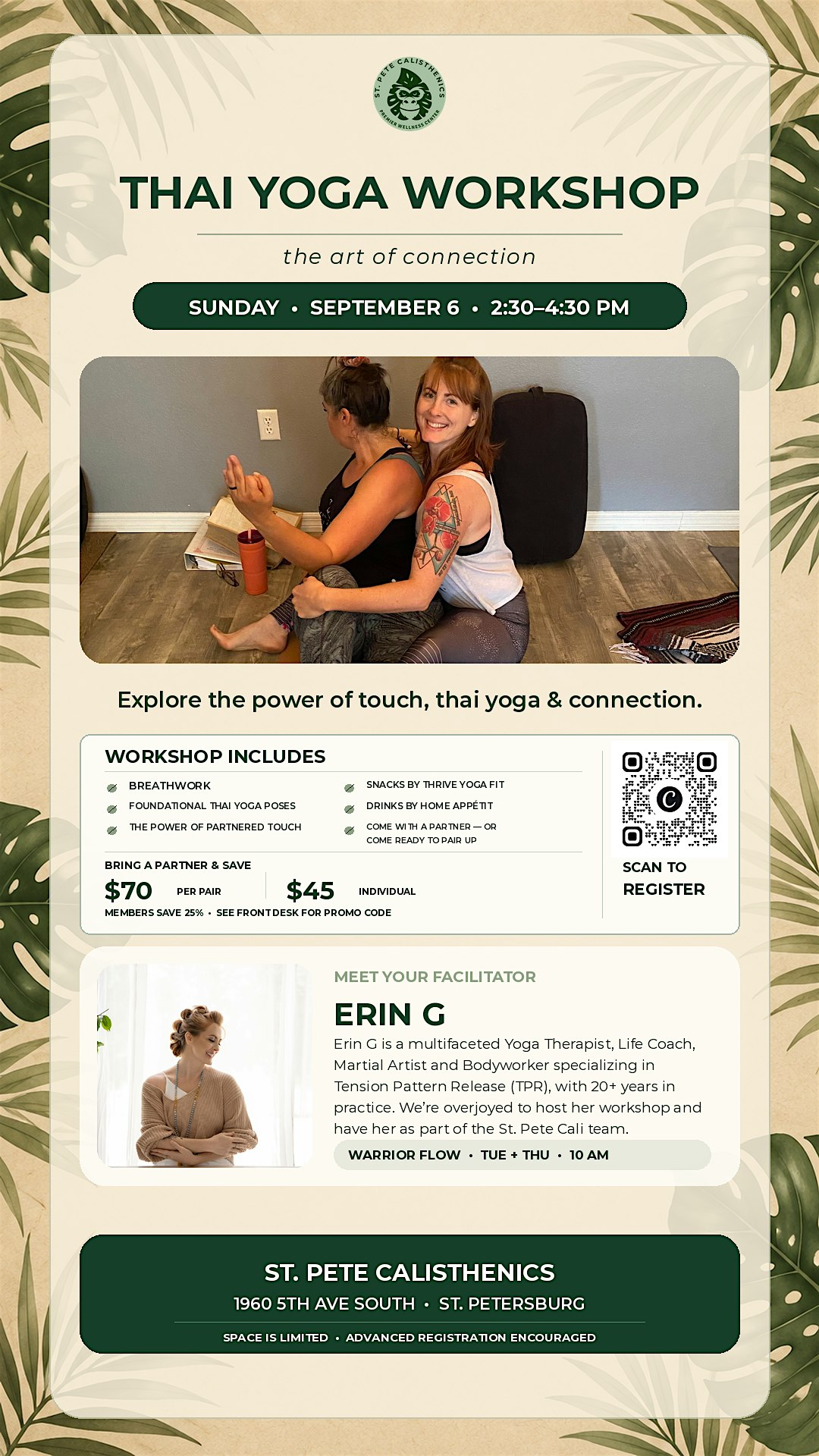 Thai Yoga Workshop