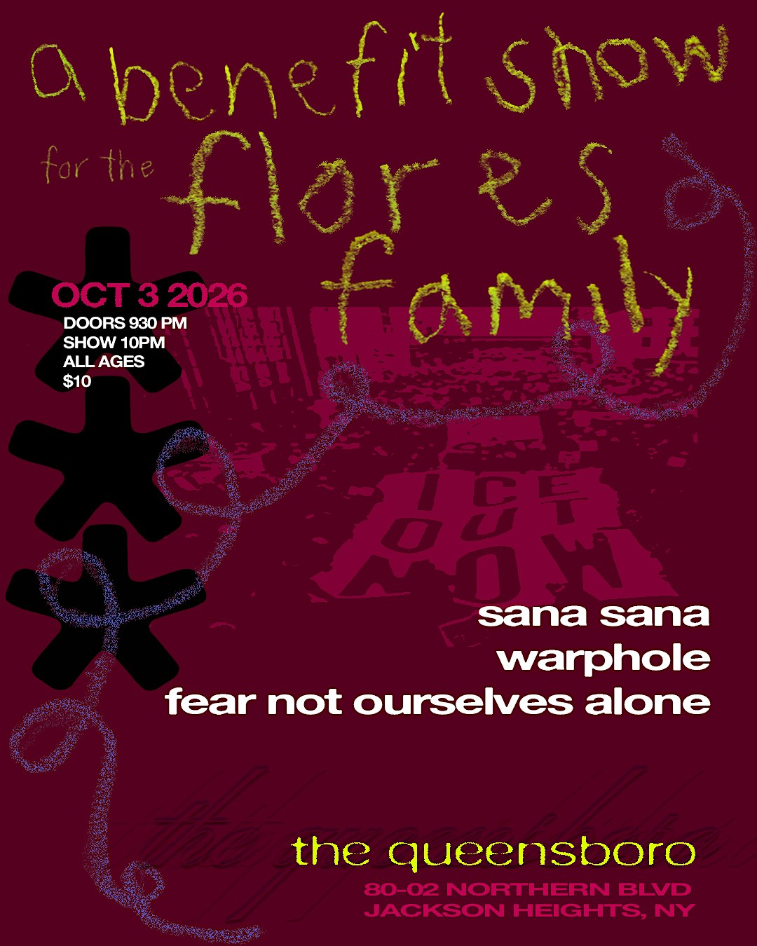 benefit show for the flores family
