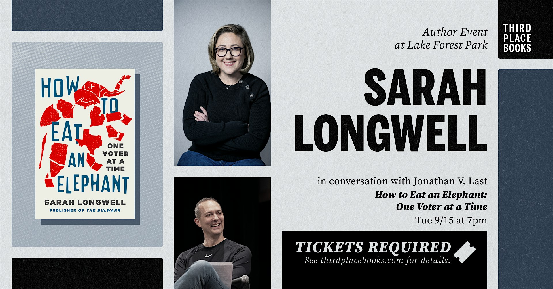 Sarah Longwell with Jonathan V. Last — 'How to Eat an Elephant'